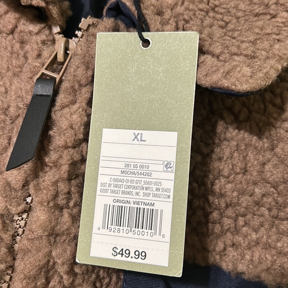 Goodfellow & Co Mocha Brown Sherpa Jacket - Picture 8 of 8